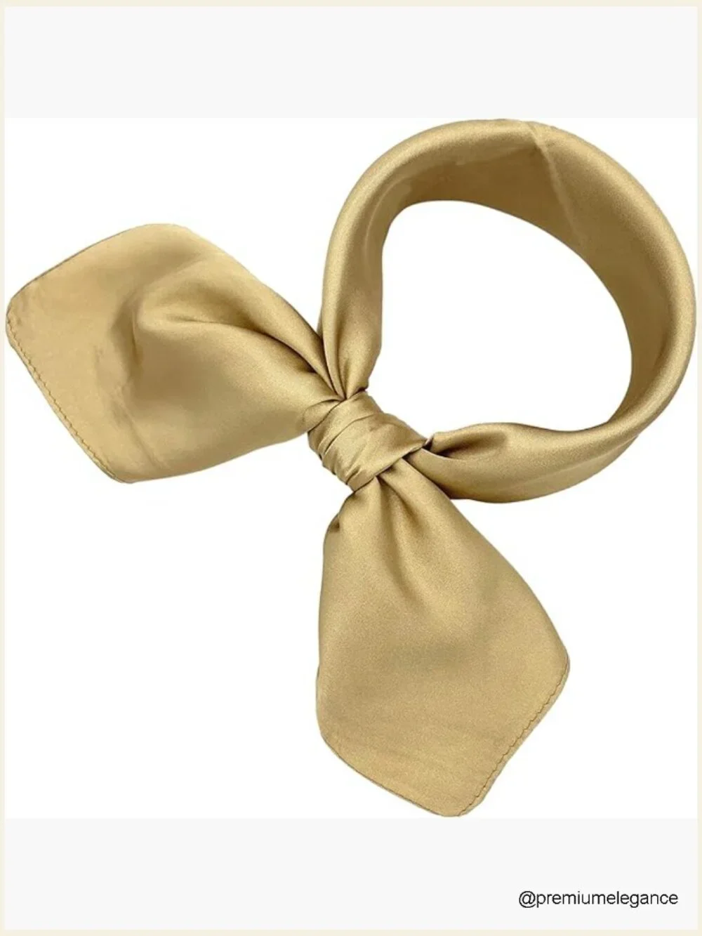 Large Square Satin Headscarf Fashion Scarf Multicolor 24x24